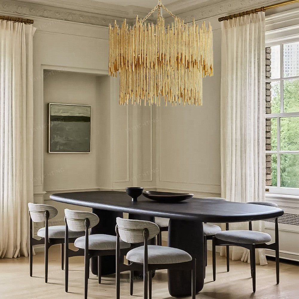 Althely 8 Lights  2-Tier Chandelier