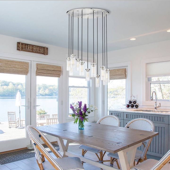 Quinton Round Cluster Chandelier