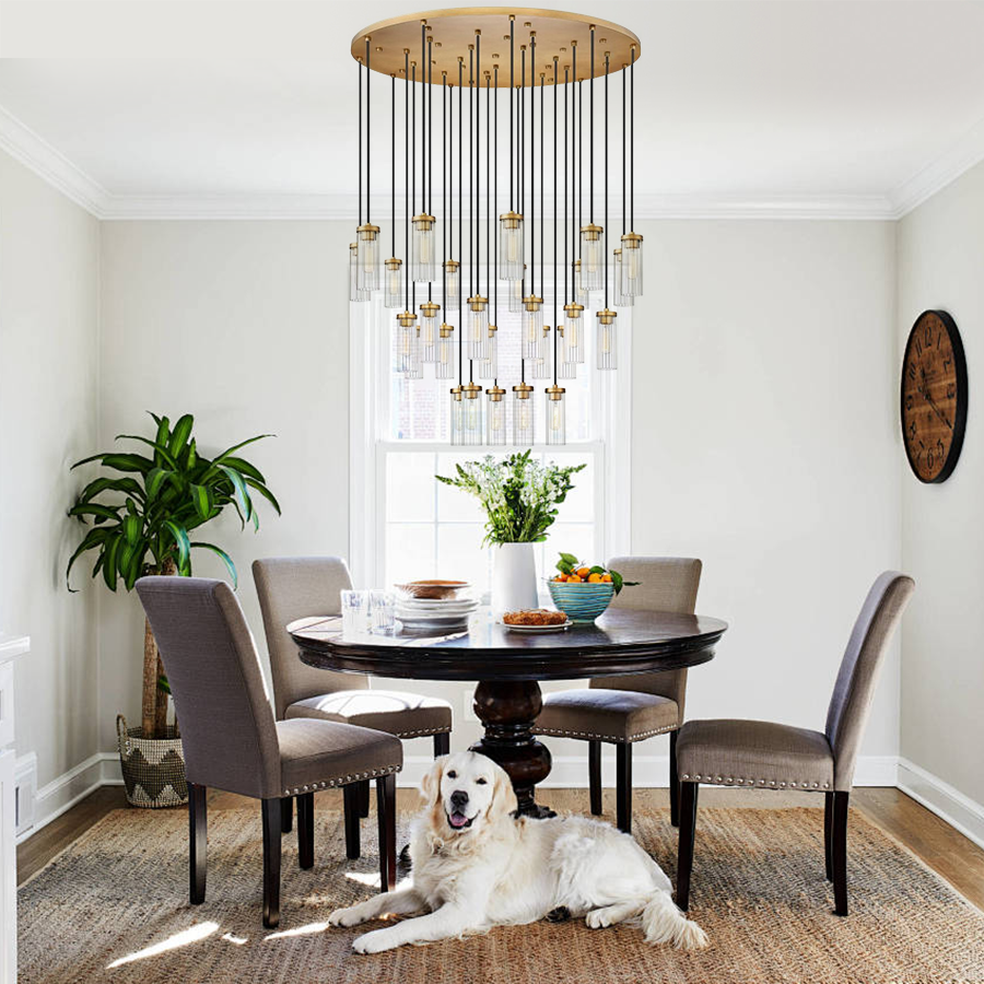 Quinton Round Cluster Chandelier