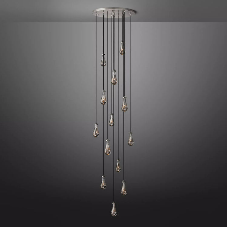 Raindrop Round Chandelier