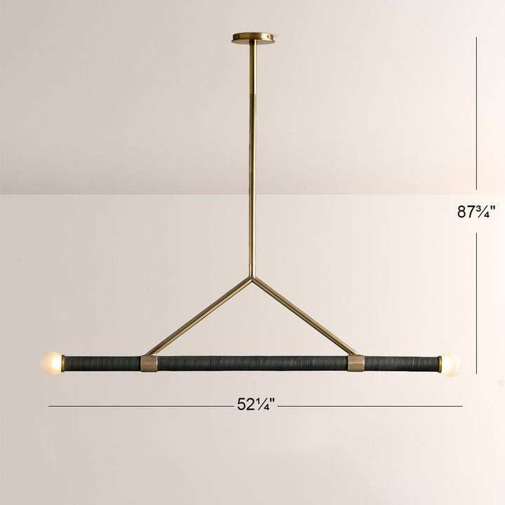 Randora Leather Chandelir