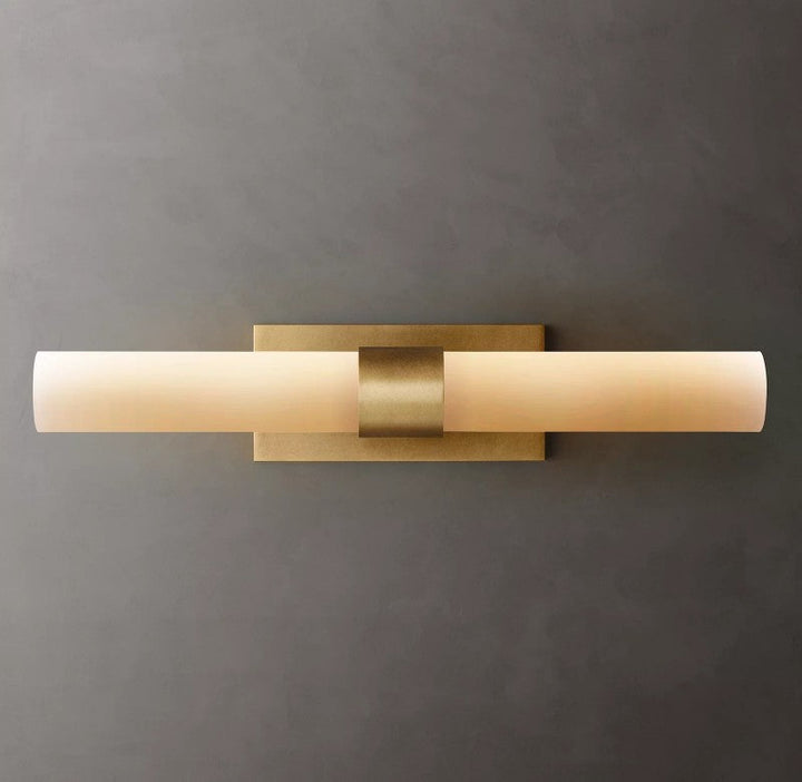 Ravello Milk Glass Linear Sconce