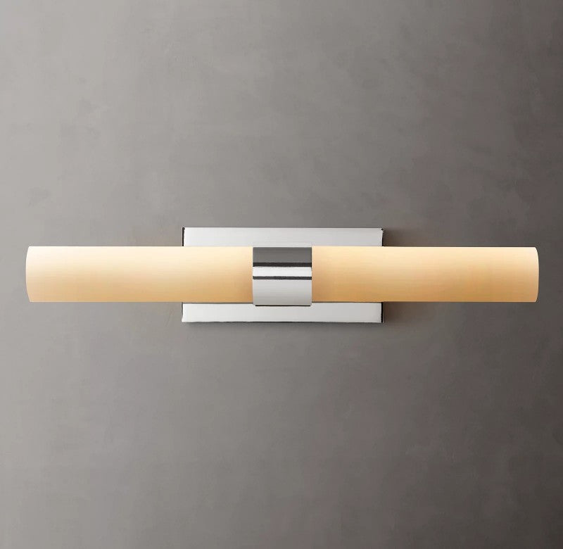 Ravello Milk Glass Linear Sconce