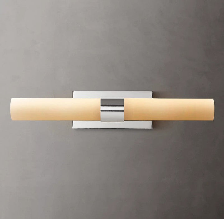 Ravello Milk Glass Linear Sconce