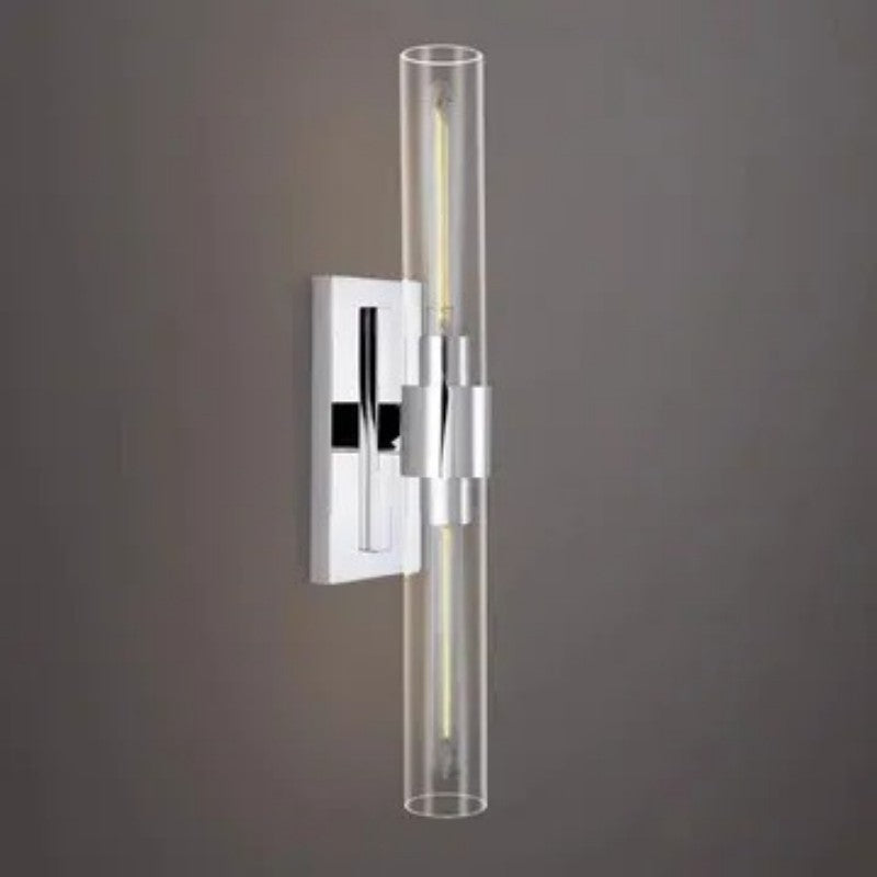 Ravello Modern Clear Glass Linear Sconce 23"H