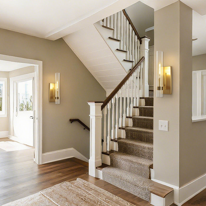 Ravello Modern Clear Glass Sconce