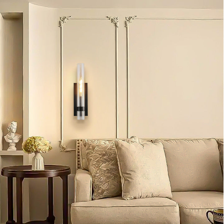 Ravello Modern Clear Glass Sconce