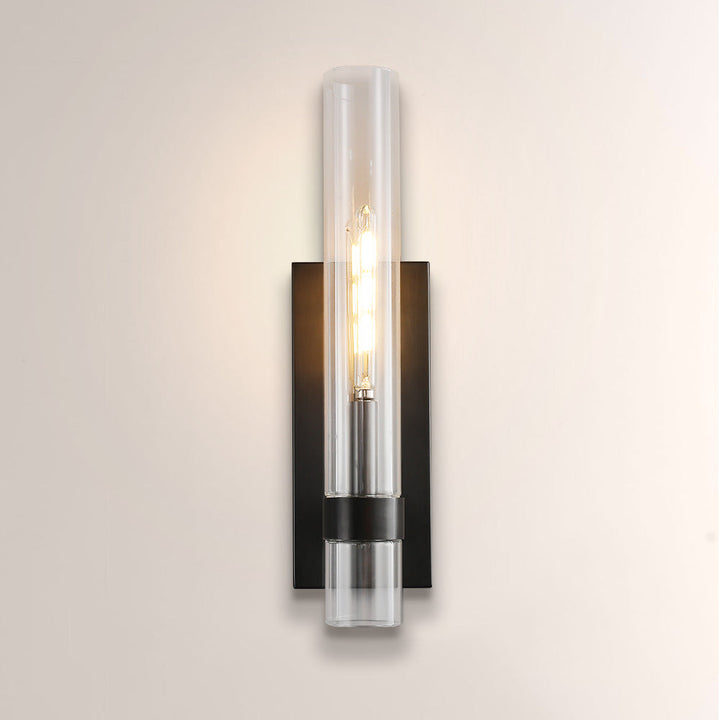 Ravello Modern Clear Glass Sconce