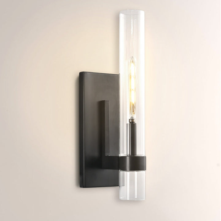 Ravello Modern Clear Glass Sconce