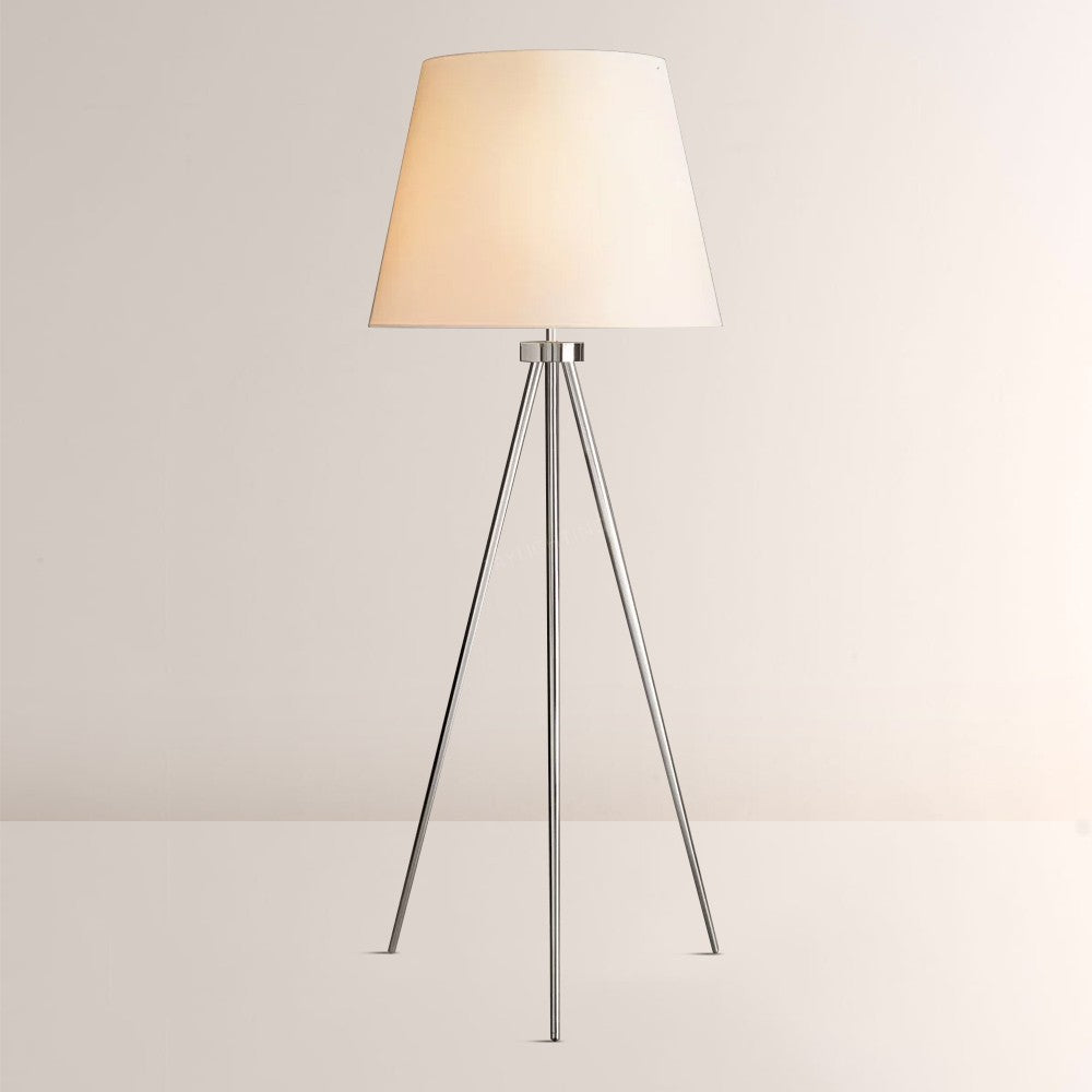 Reeva Linen Shade Floor Lamp