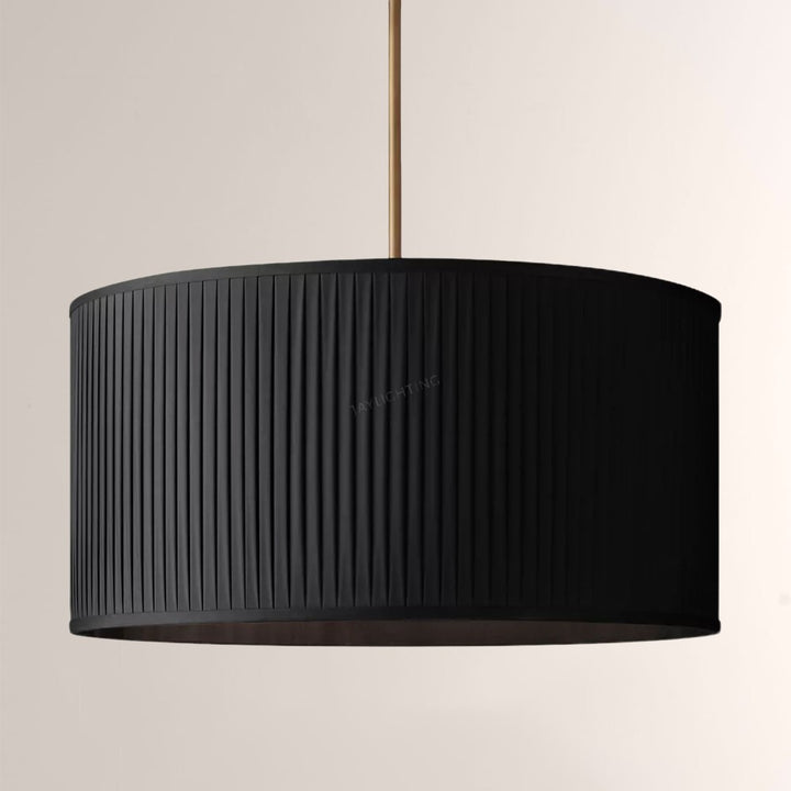 Reeva Pleated Drum Pendant