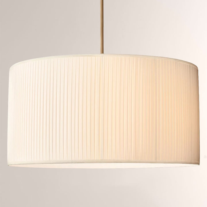Reeva Pleated Drum Pendant