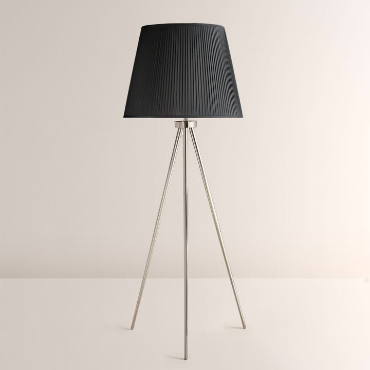 Reeva Pleated Silk Shade Floor Lamp