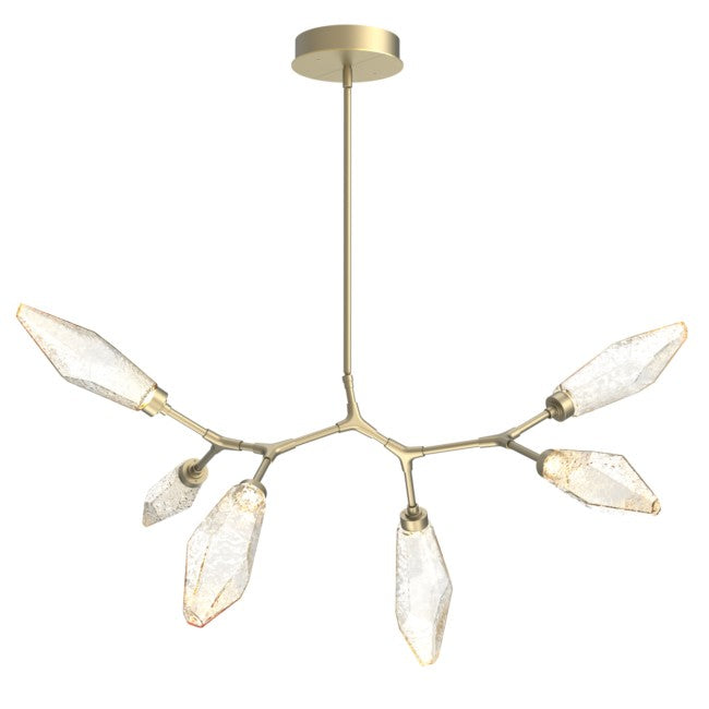 Rock Modern Crystal Branch Chandelier