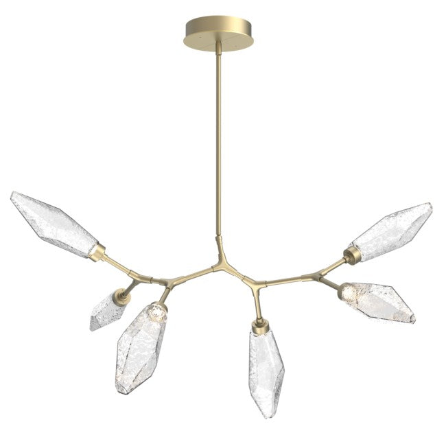 Rock Modern Crystal Branch Chandelier