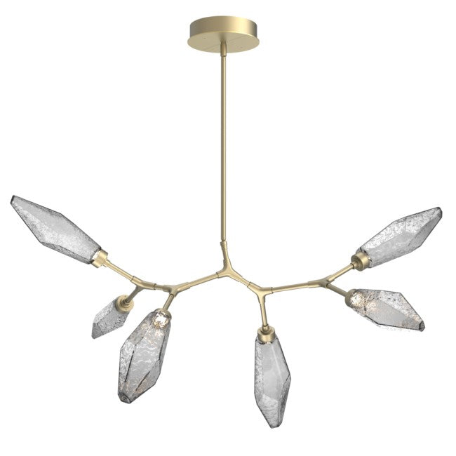 Rock Modern Crystal Branch Chandelier