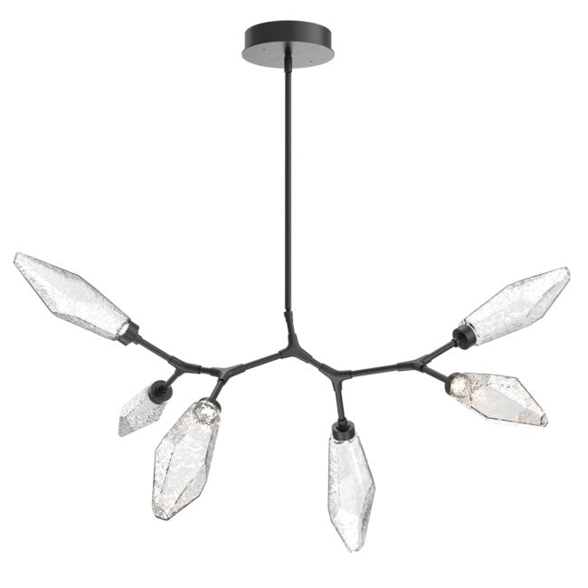 Rock Modern Crystal Branch Chandelier