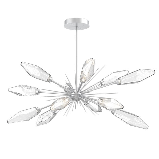 Rock Crystal Oval Chandelier 53.5‘’