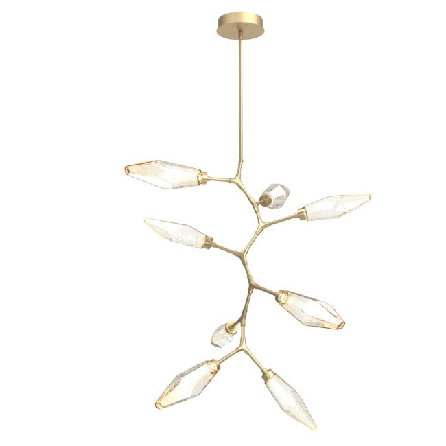 Rock Modern Crystal Vine Chandelier