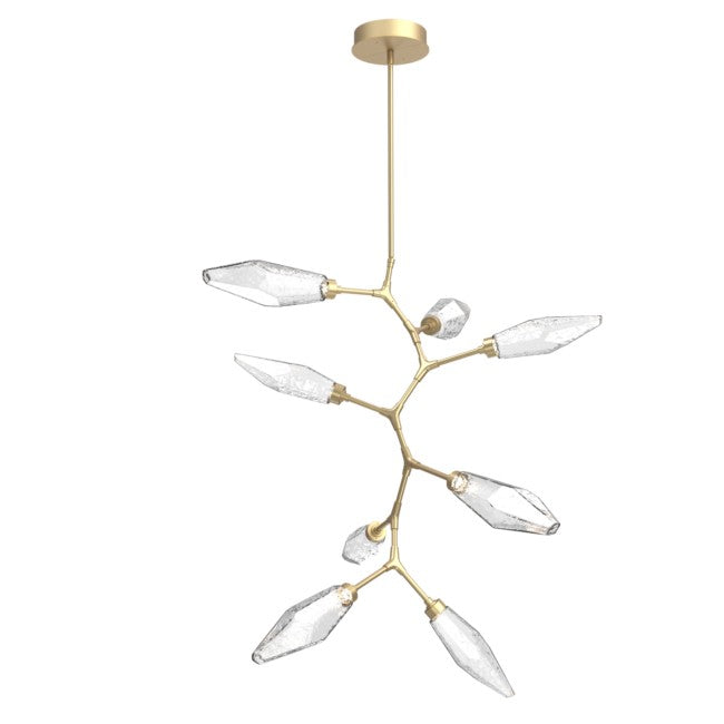 Rock Modern Crystal Vine Chandelier