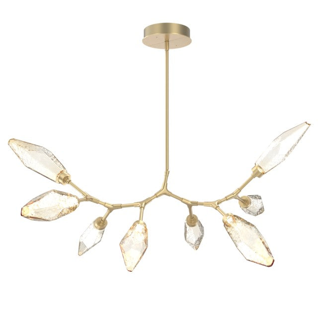 Rock Modern Crystal Branch Chandelier