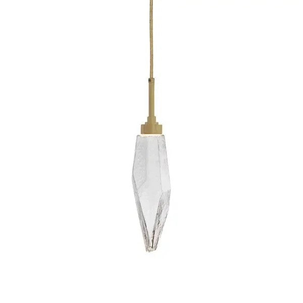 Rock Crystal Pendant light