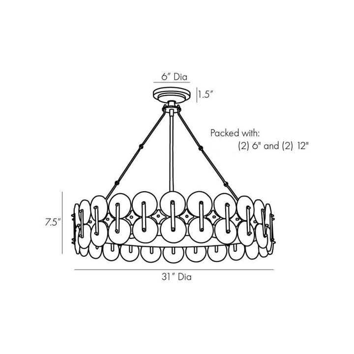 Rondura Round Chandelier
