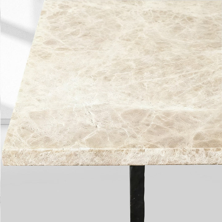 Salvion Stone Rectangular Dining Table