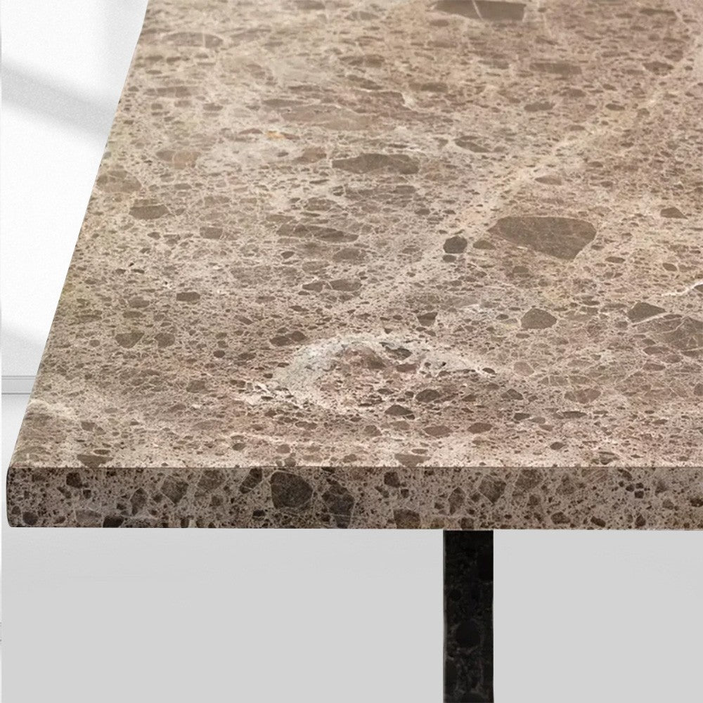 Salvion Stone Rectangular Dining Table