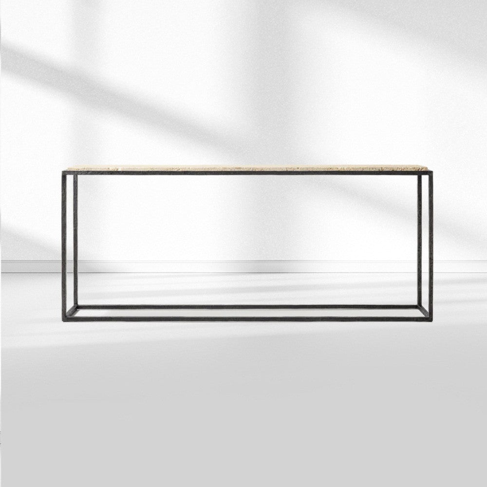 Salvion Stone Console Table