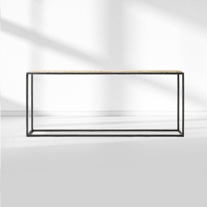 Salvion Stone Console Table