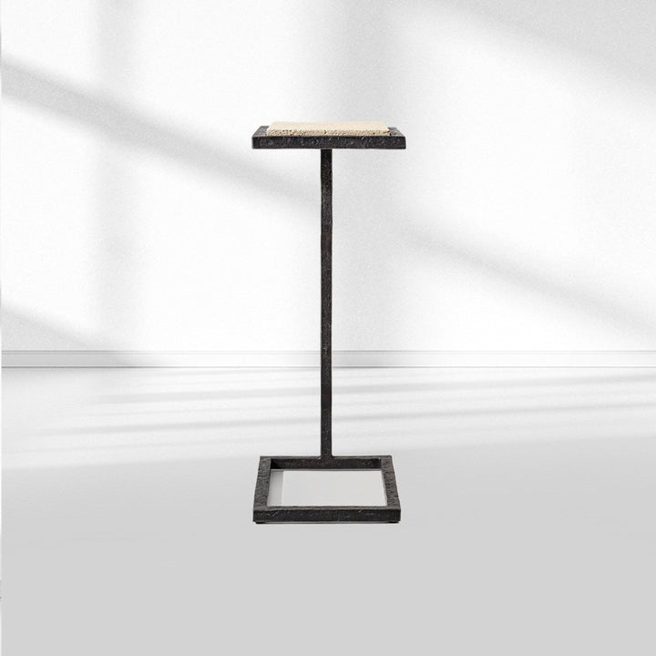 Salvion Stone Rectangular C Table