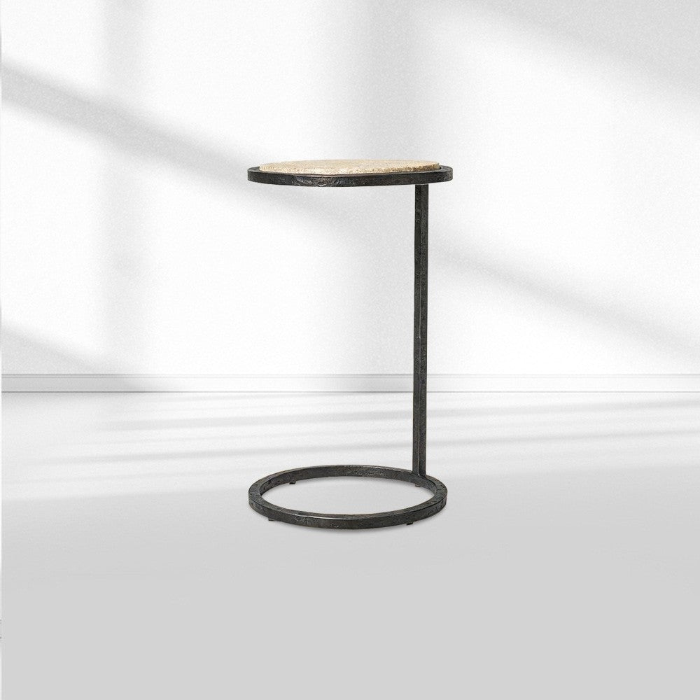 Salvion Stone Round C Table