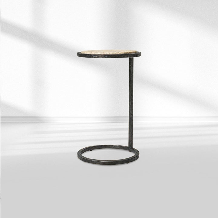 Salvion Stone Round C Table