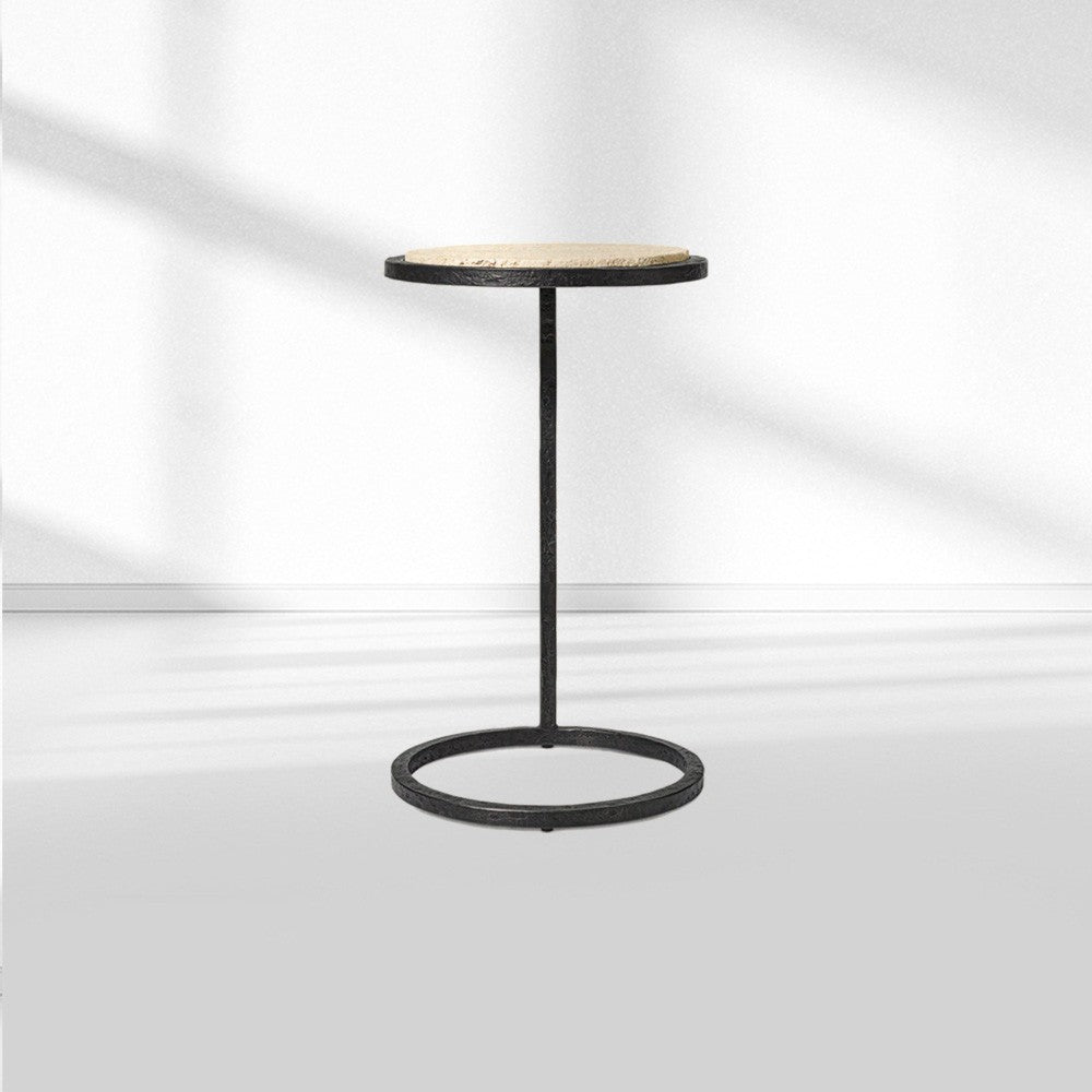 Salvion Stone Round C Table