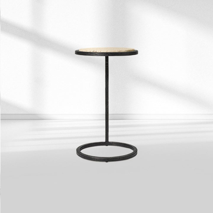 Salvion Stone Round C Table