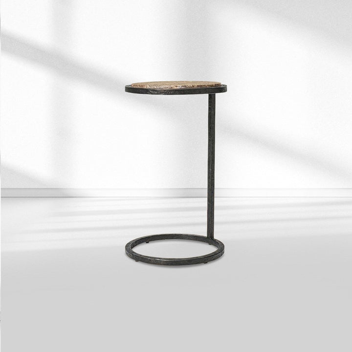 Salvion Stone Round C Table