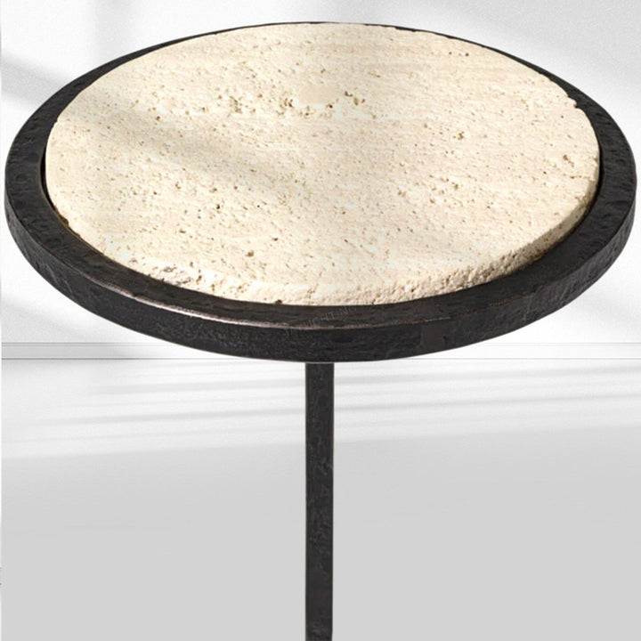 Salvion Stone Round C Table