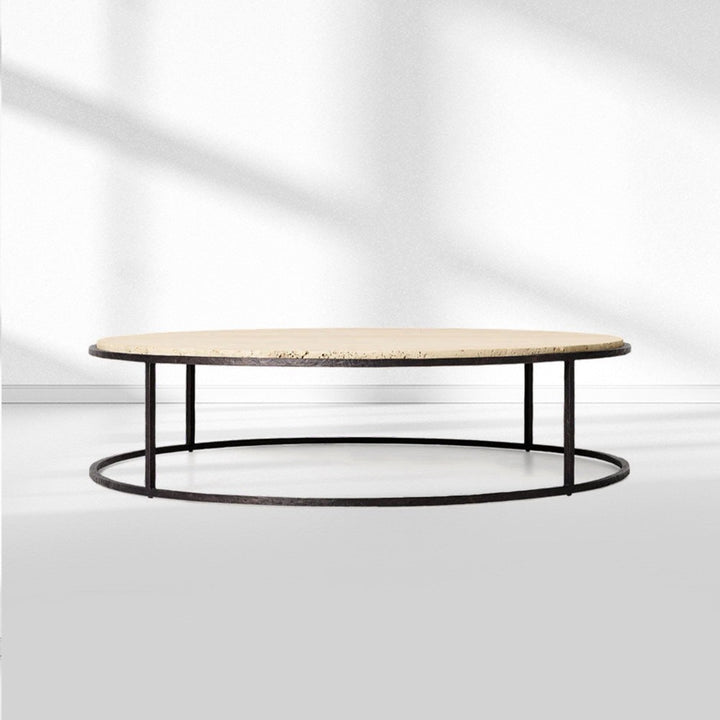 Salvion Stone Round Coffee Table