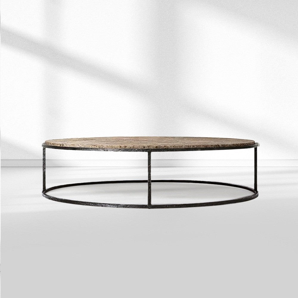 Salvion Stone Round Coffee Table