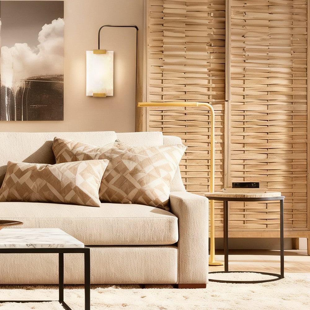 Salvion Stone Round Side Table