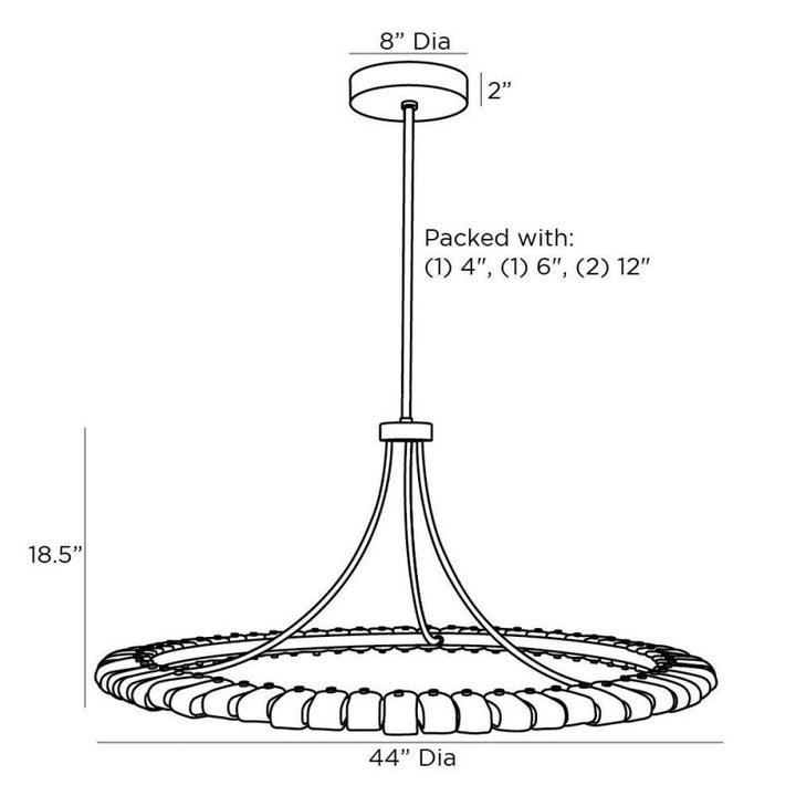 Sanvida Round Chandelier