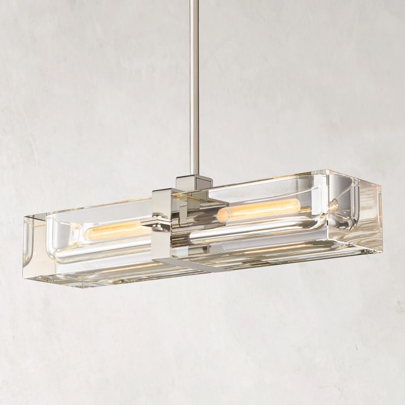 Sava Linear Dining Room Chandelier 24"