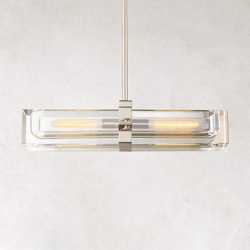 Sava Linear Dining Room Chandelier 24"