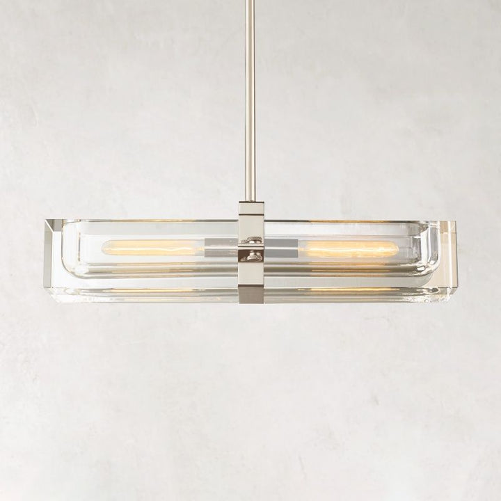 Sava Linear Dining Room Chandelier 24"