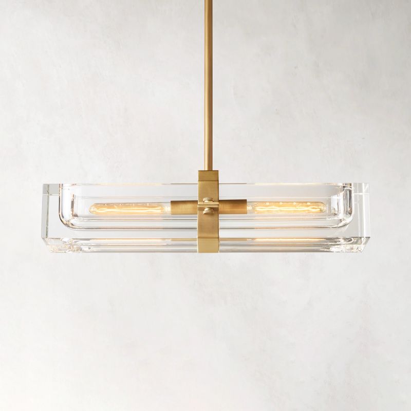 Sava Linear Dining Room Chandelier 24"