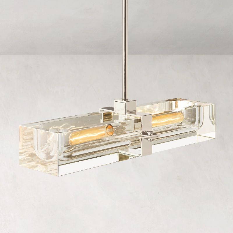 Sava Linear Dining Room Chandelier 24"