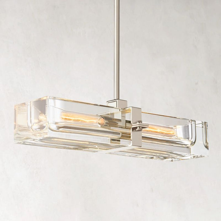 Sava Linear Dining Room Chandelier 24"