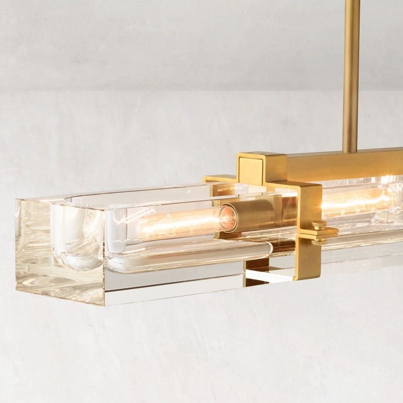 Sava Linear Dining Room Chandelier 48"