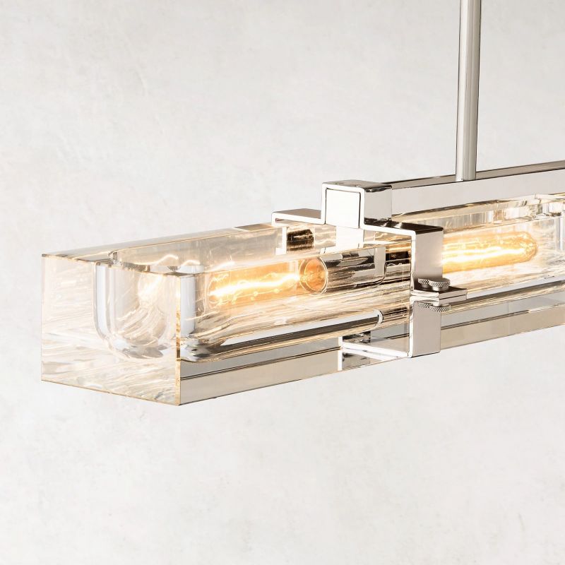 Sava Linear Dining Room Chandelier 48"